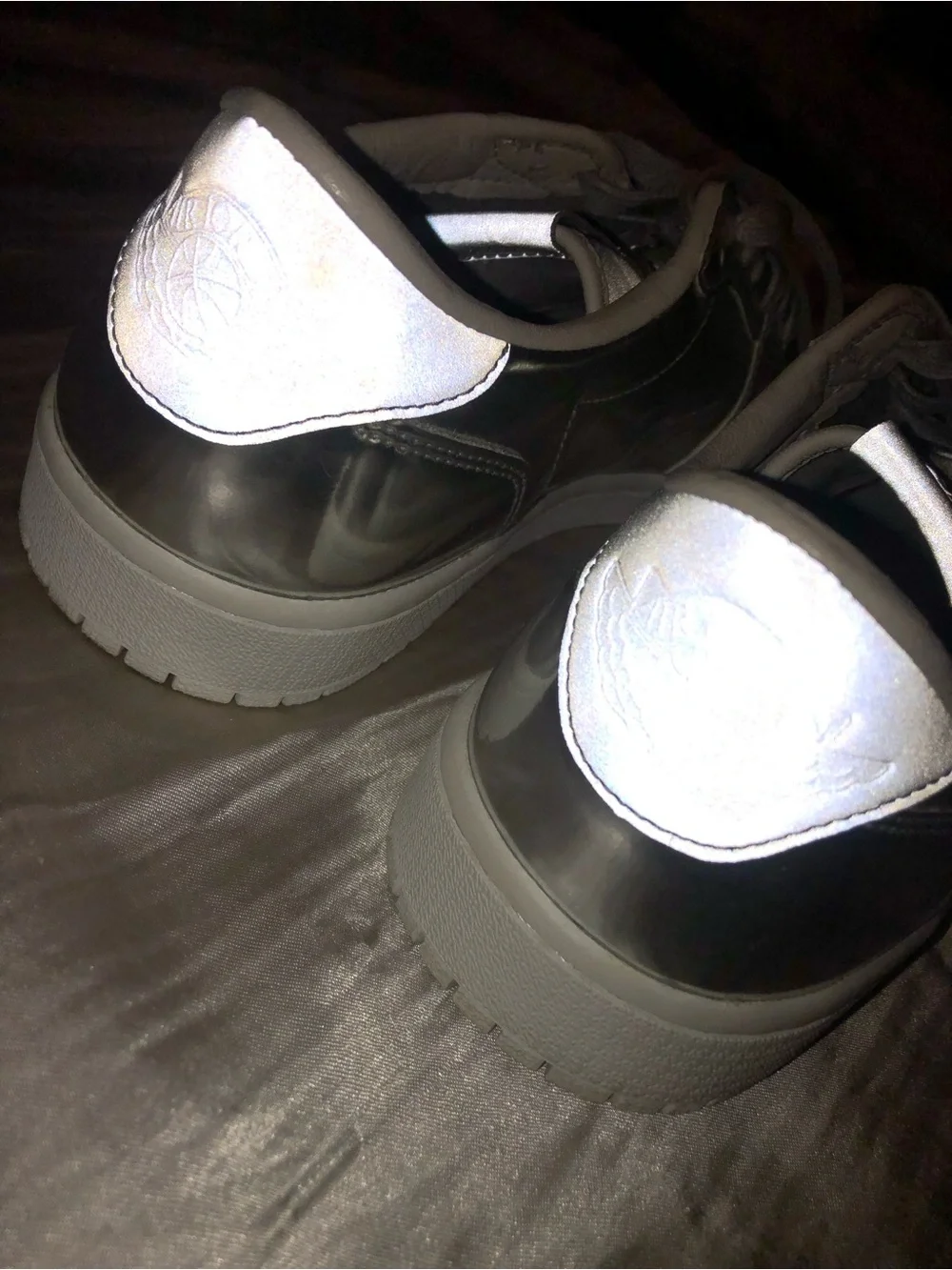 Air Jordan 1 Retro Pinnacle Low Silver